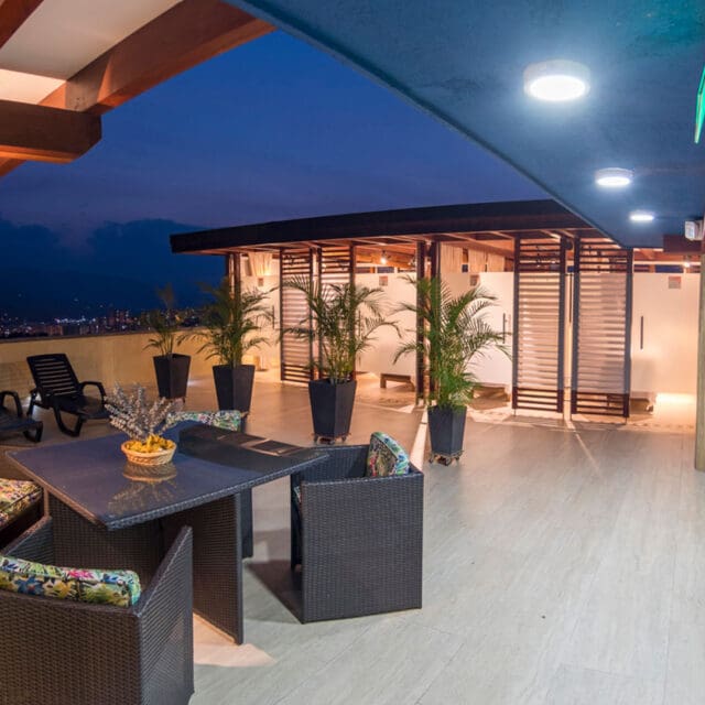 Terraza Spa Lomas del viento