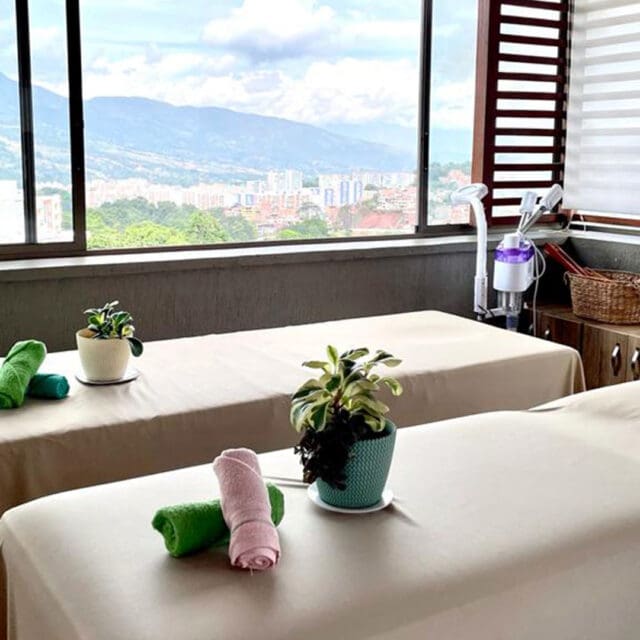 Zona de masajes Spa Lomas del Viento