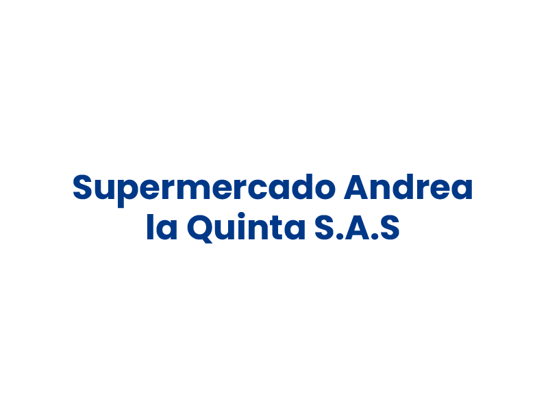 Logo Convenio Supermercado Andrea la Quinta S.A.S